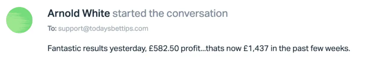 Todays Bet Tips testimonial desktop 1